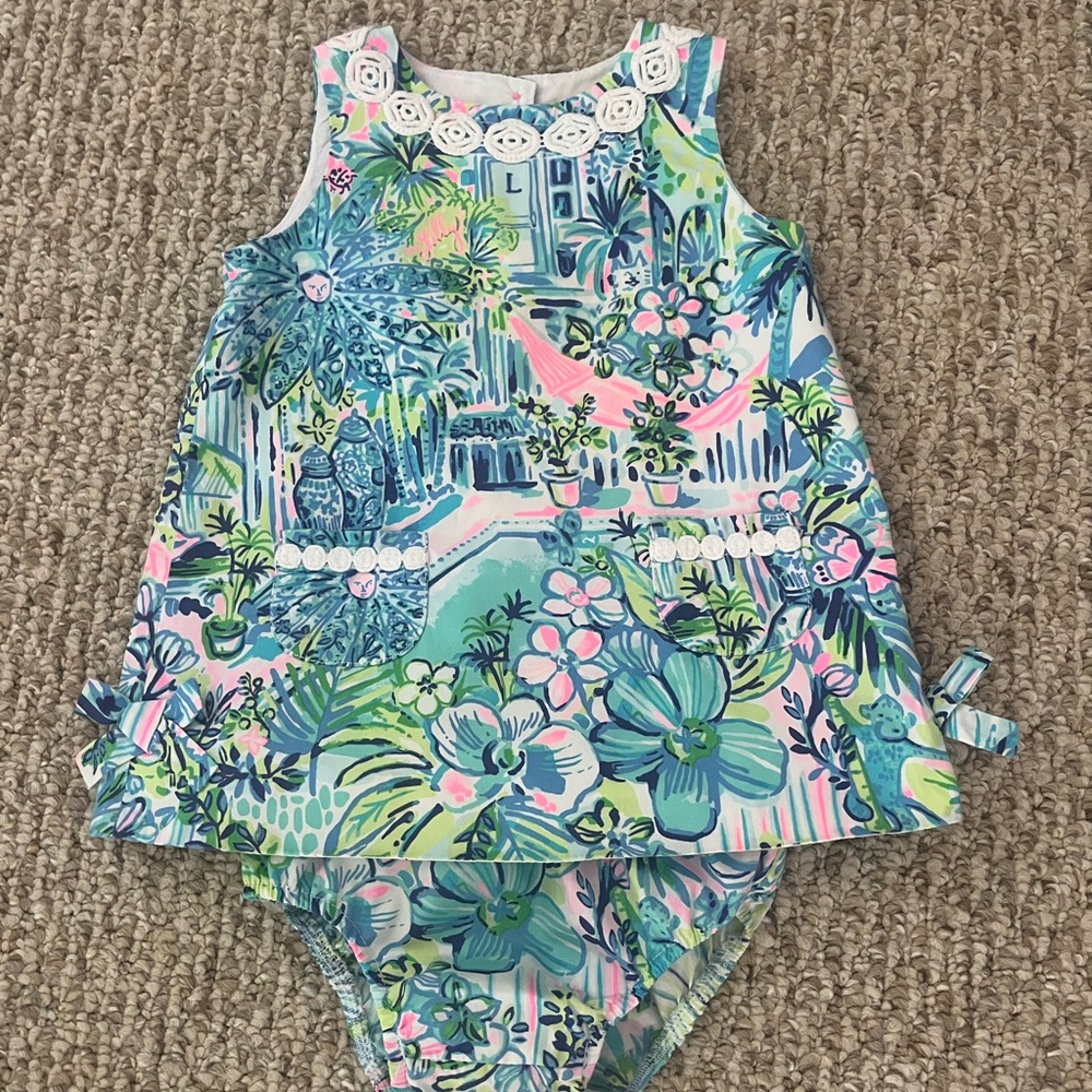 Lilly Pulitzer bloomer set!!